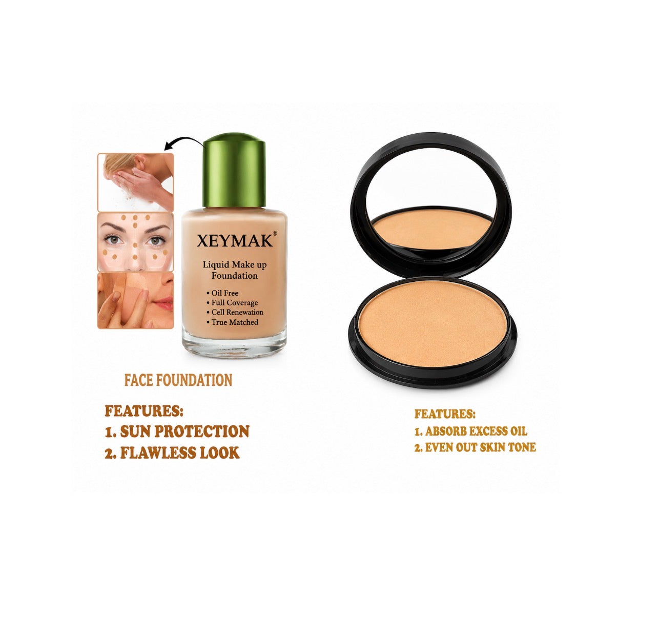 Complete Party Makeup Kit for Women – All-in-One Beauty & Makeup Set