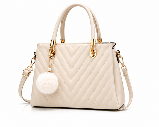 Elegant Luxe Women’s Handbag – Quilted Shoulder & Crossbody Bag
