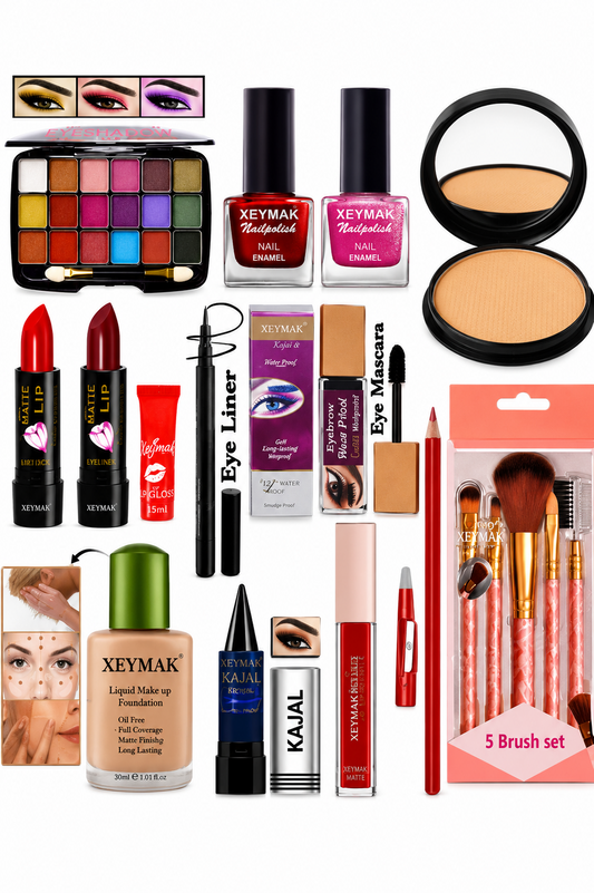 Complete Party Makeup Kit for Women – All-in-One Beauty & Makeup Set