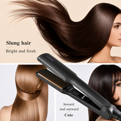 Combo of KM-329 hair straightener and hair , 6130 Hair Dryer Black NEW COMBO &nbsp;M216